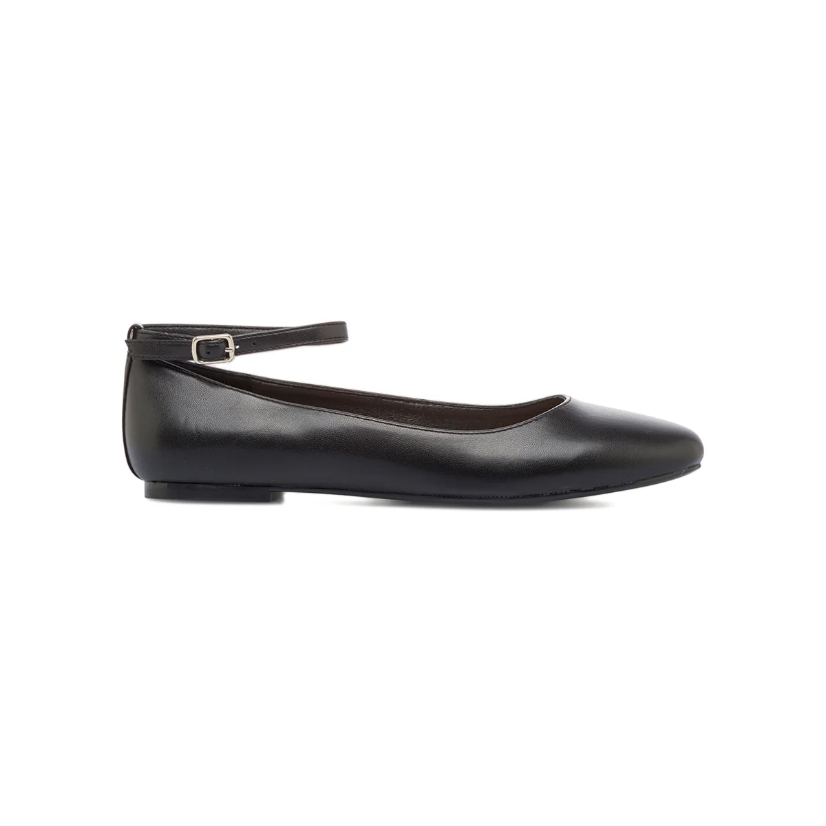Ballerine da donna nere con cinturino alla caviglia Swish Jeans
