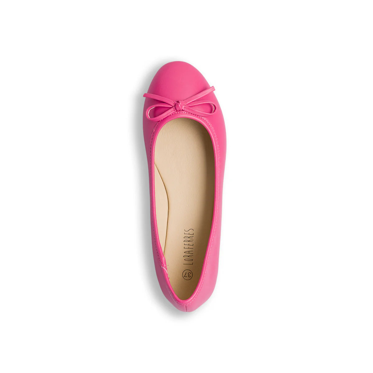 Ballerine fucsia da donna con fiocchetto Lora Ferres - Image 4