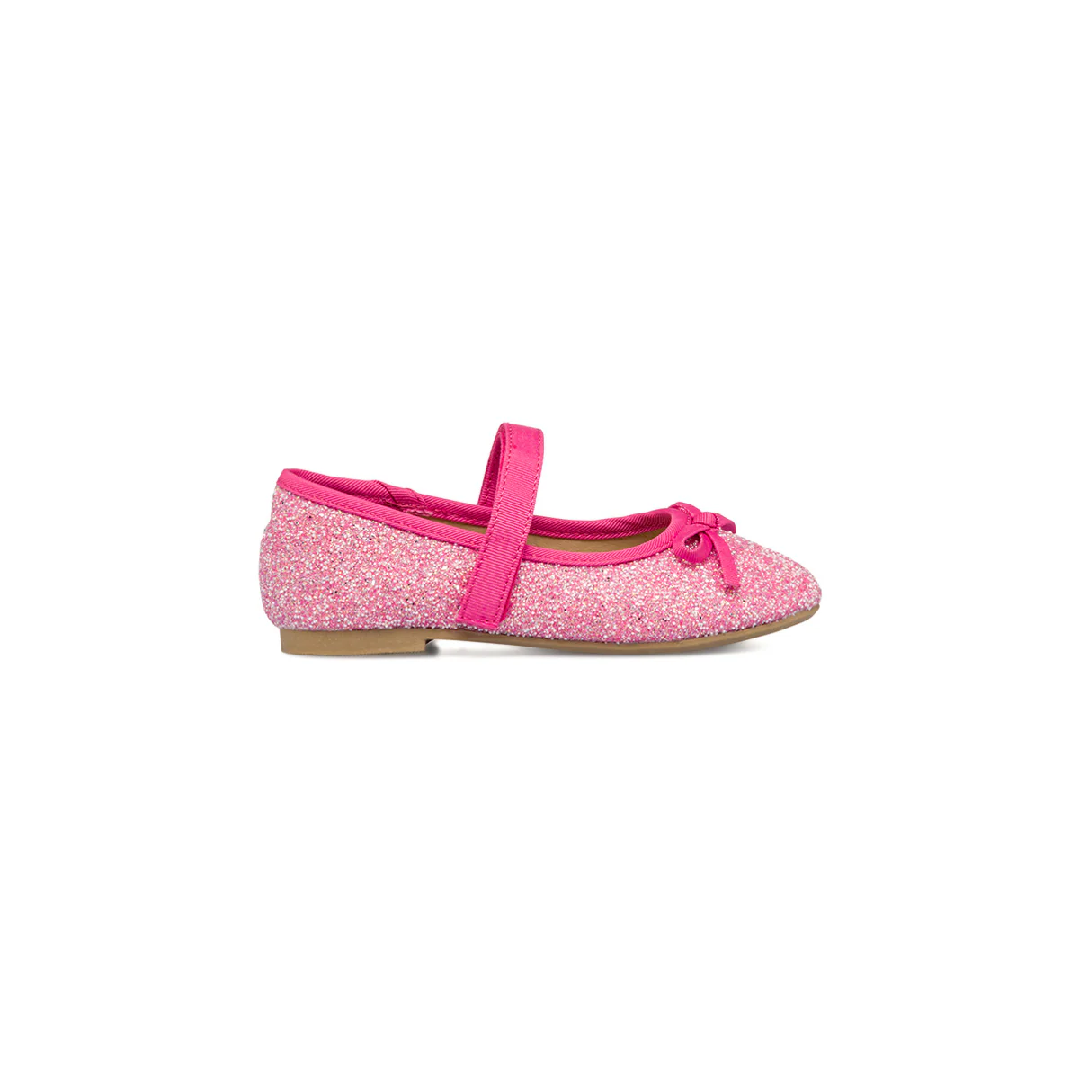 Ballerine fucsia glitterate da bambina Le scarpe di Alice