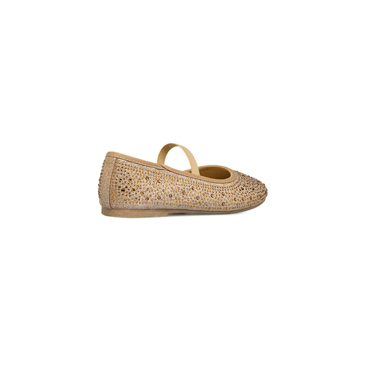 Ballerine glitter oro da ragazza con strass 10 Baci - Image 3