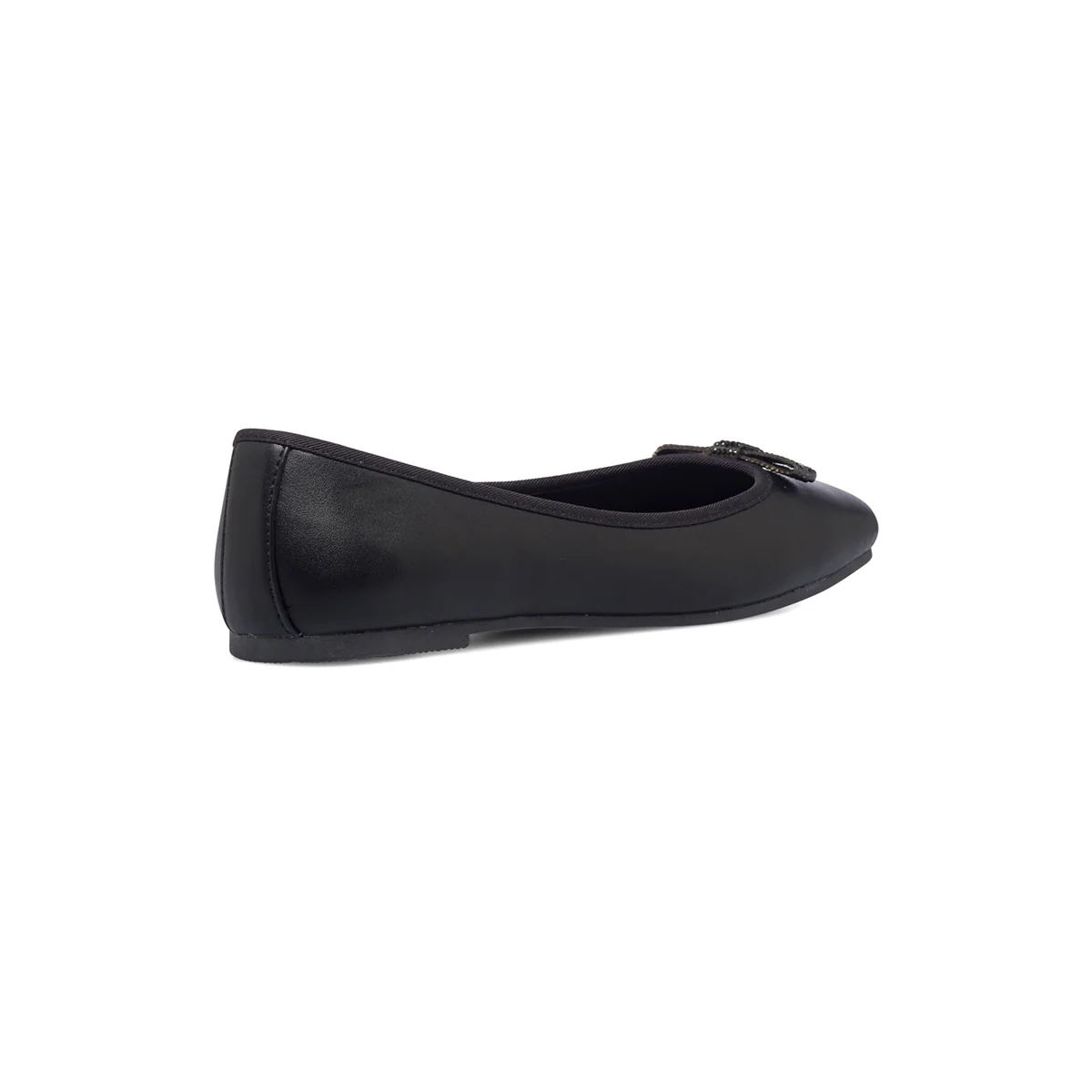 Ballerine nere da donna con fiocchetto e strass Lora Ferres - Image 6