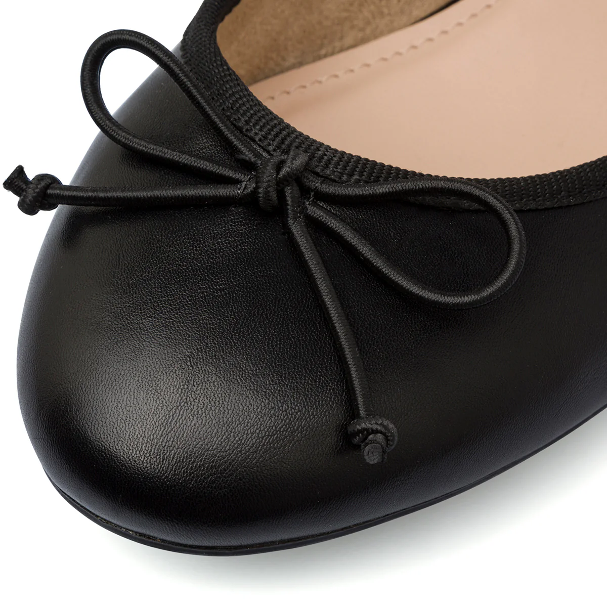 Ballerine nere da Donna con fiocco e tacco 4 cm Lora Ferres - Image 6