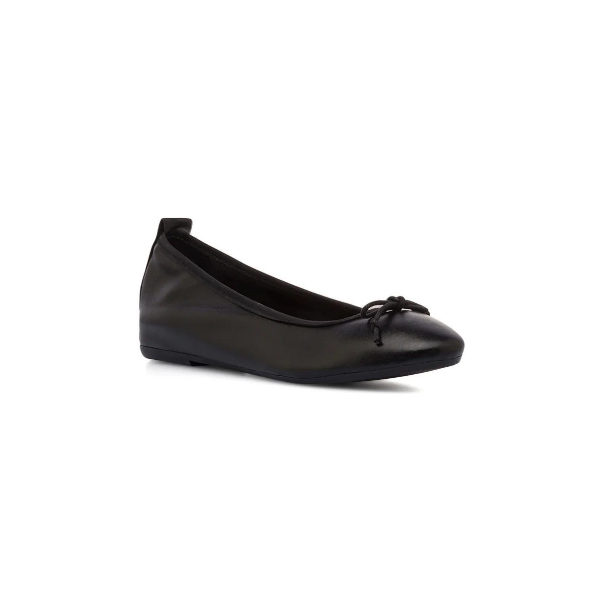 Ballerine nere da Donna con fiocco in morbida pelle P Essentials - Image 2