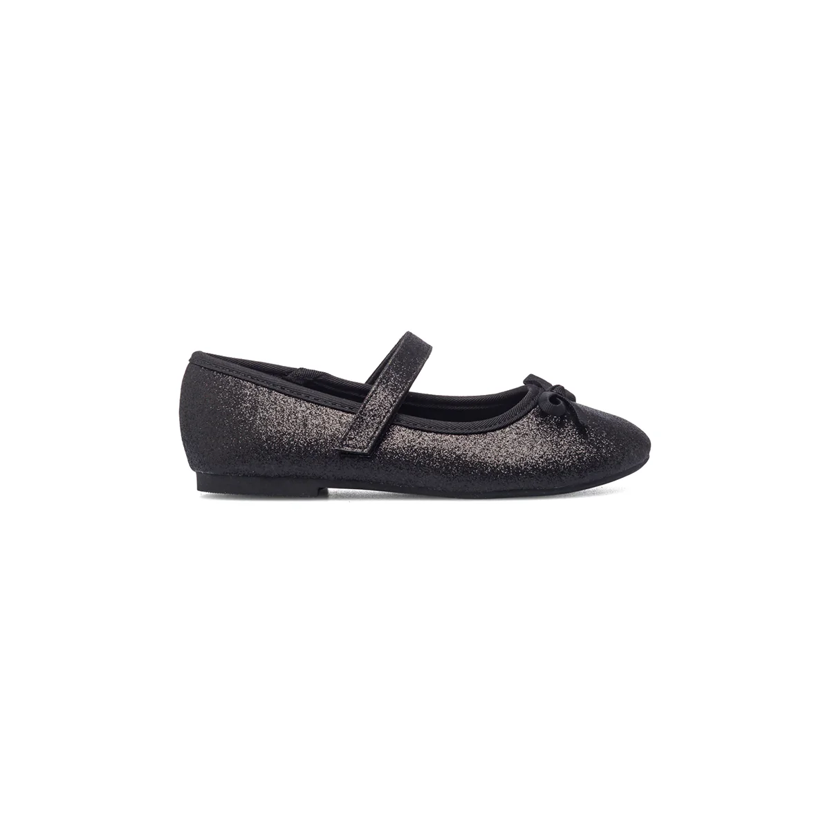Ballerine nere effetto glitterato Le scarpe di Alice