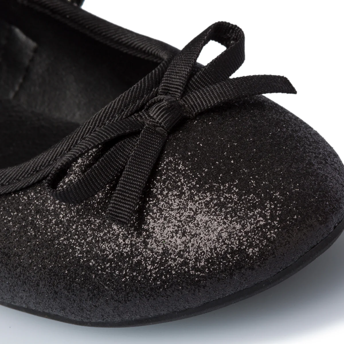 Ballerine nere effetto glitterato Le scarpe di Alice - Image 5