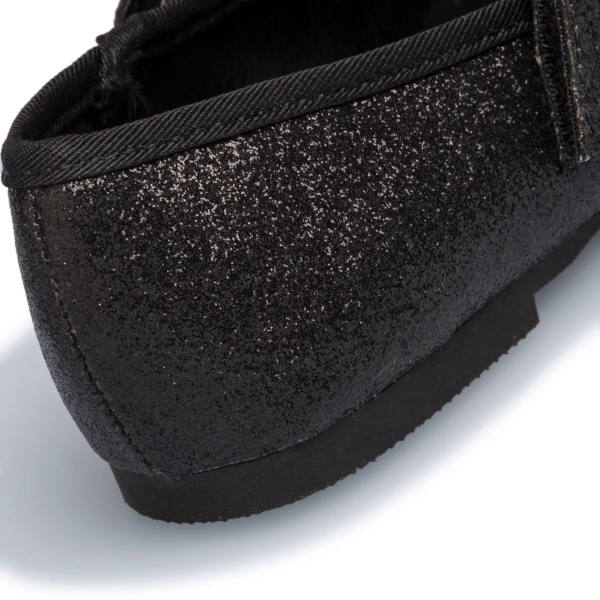 Ballerine nere effetto glitterato Le scarpe di Alice - Image 7