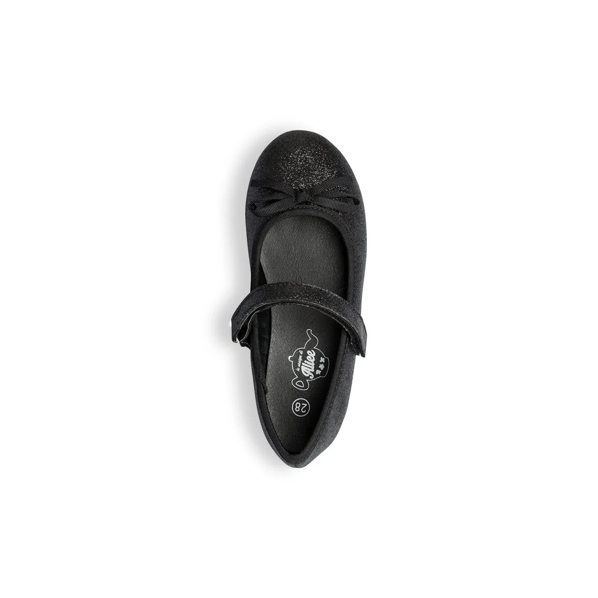 Ballerine nere effetto glitterato Le scarpe di Alice - Image 8