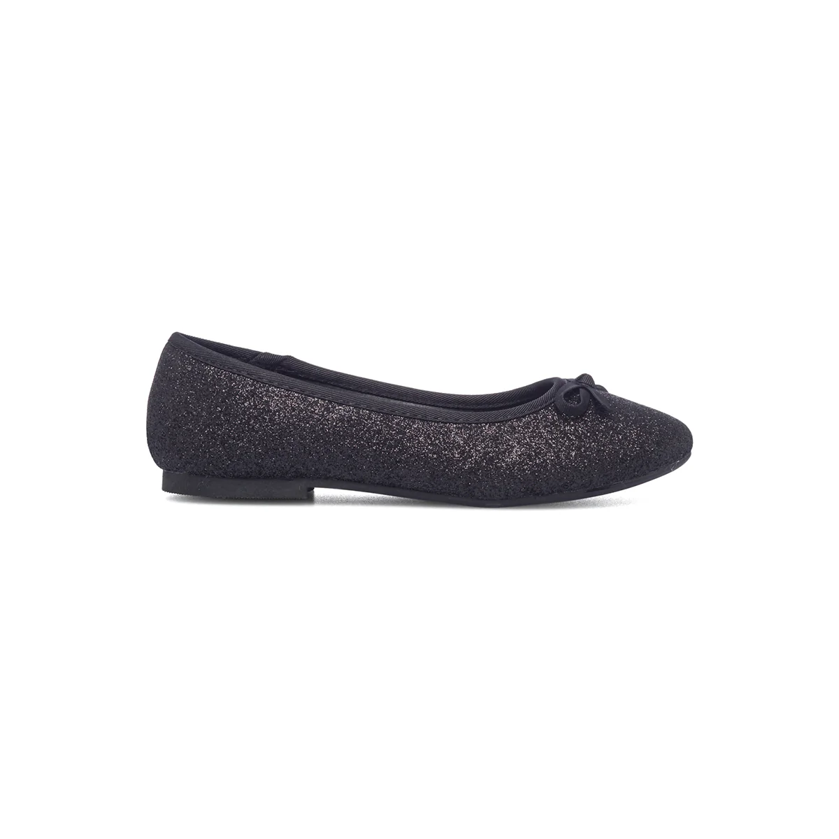 Ballerine nere effetto glitterato Le scarpe di Alice