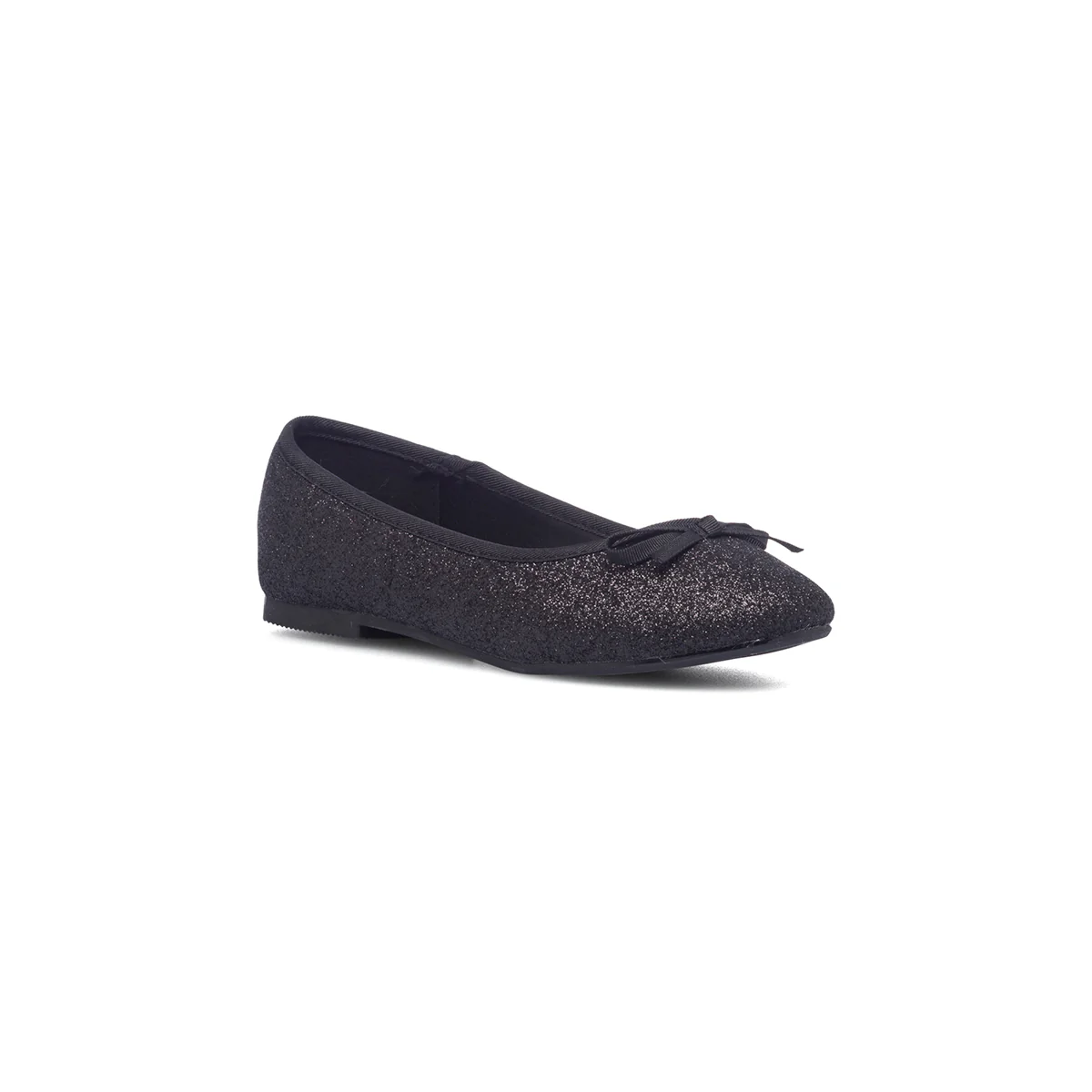 Ballerine nere effetto glitterato Le scarpe di Alice - Image 2