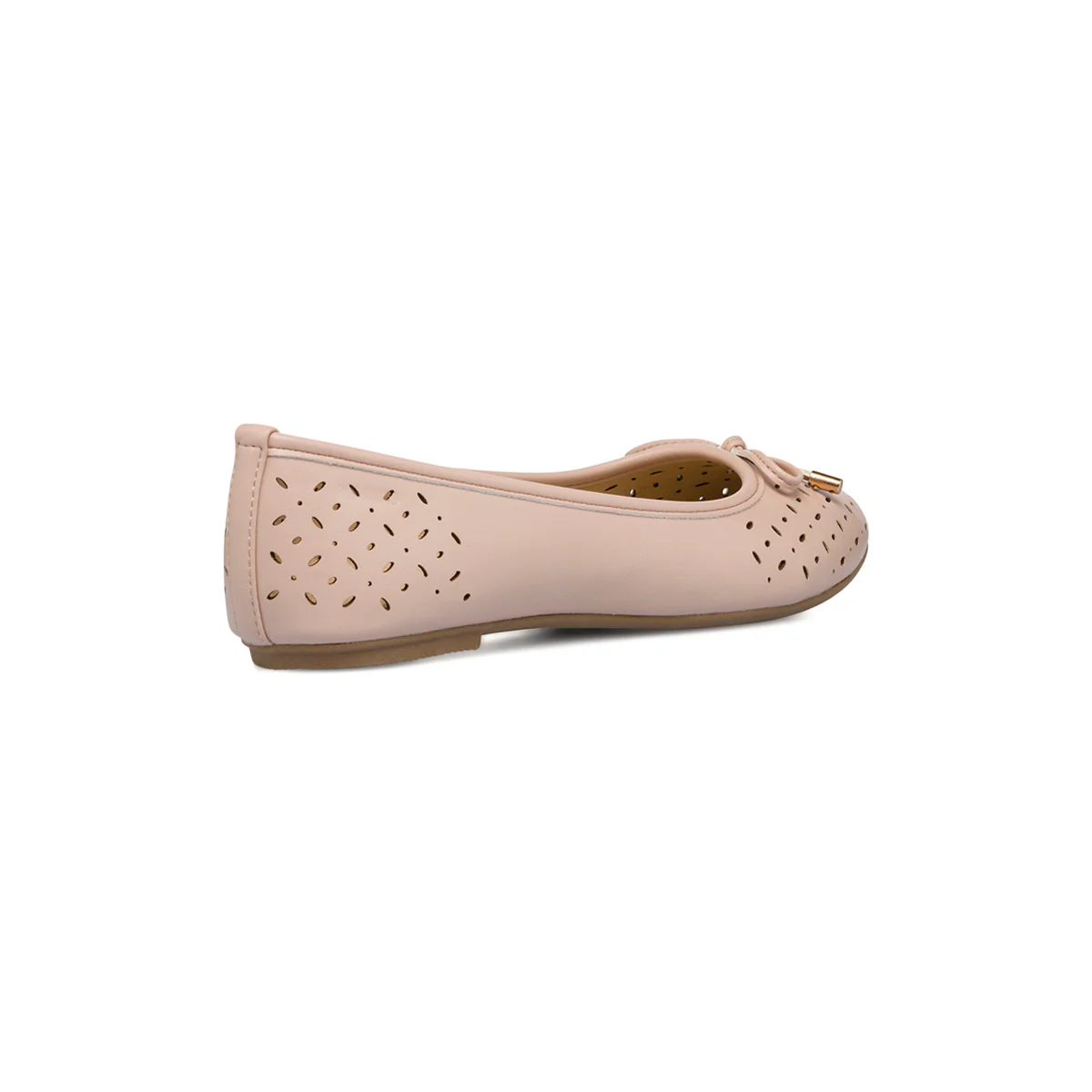 Ballerine nude da donna con dettagli traforati Lora Ferres - Image 3