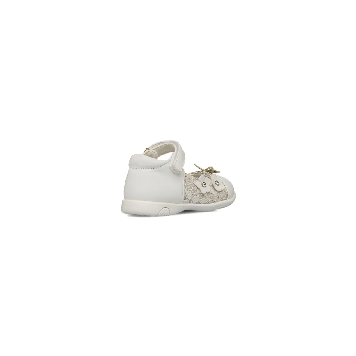 Ballerine Primi passi bianche da Bambina Le scarpe di Alice con fiocco - Image 6