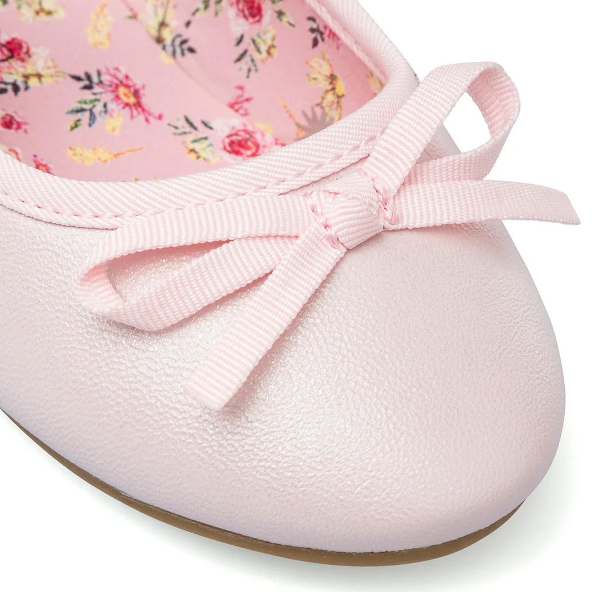 Ballerine rosa da Bambina con fiocco e cinturino Le scarpe di Alice - Image 3