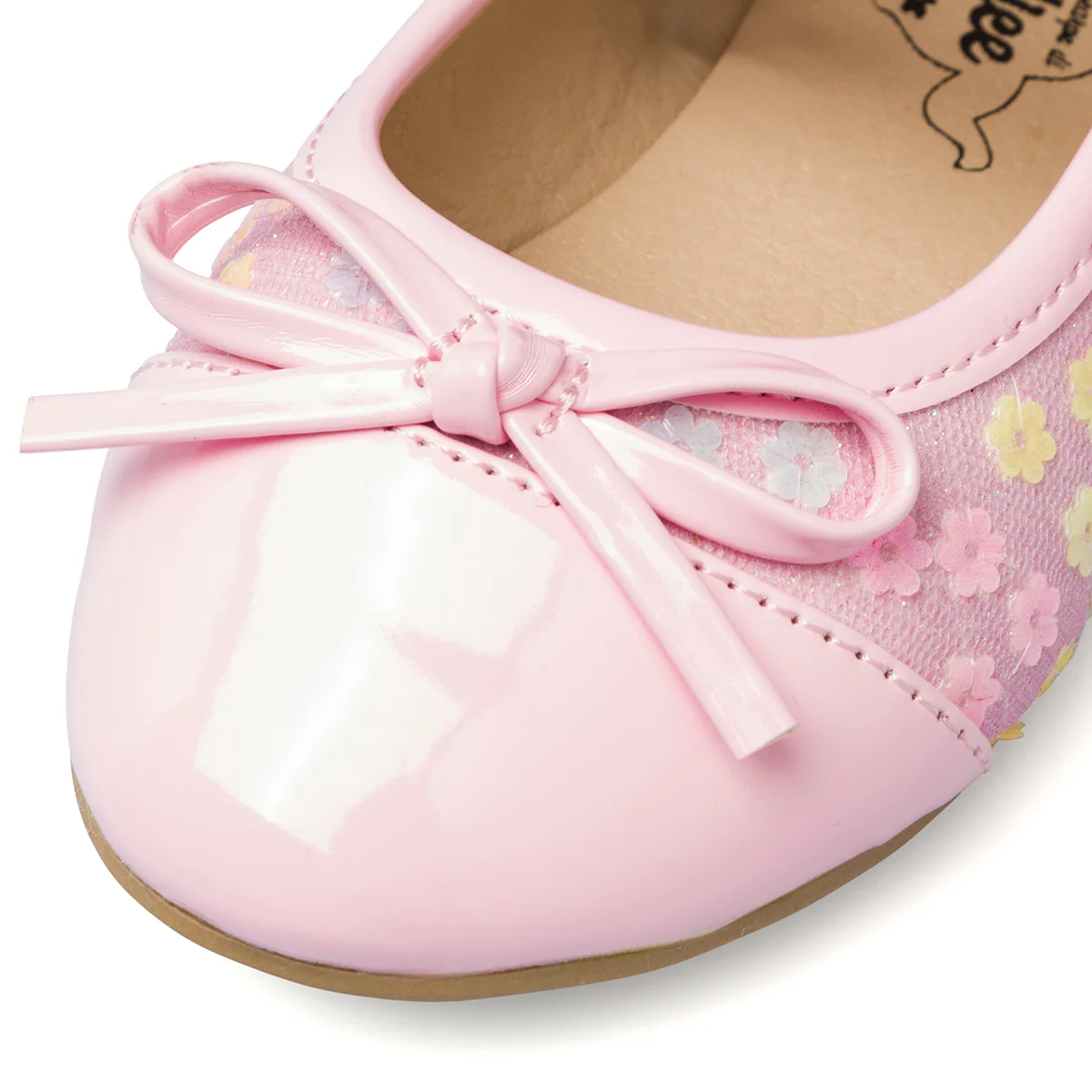 Ballerine rosa da bambina con fiorellini Le scarpe di Alice - Image 6