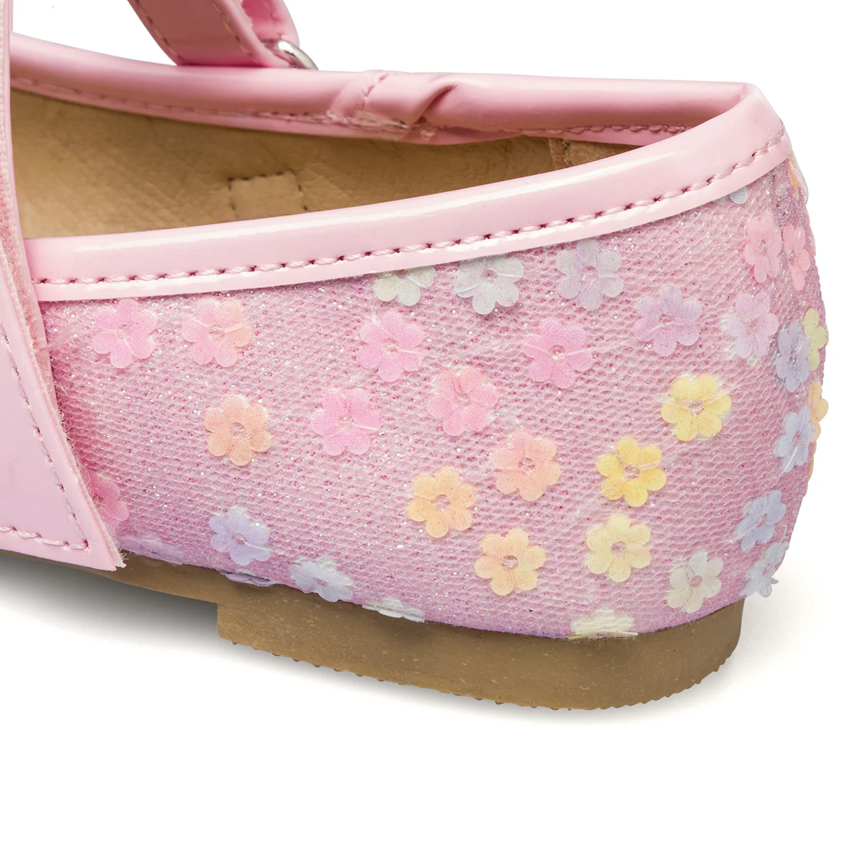 Ballerine rosa da bambina con fiorellini Le scarpe di Alice - Image 7