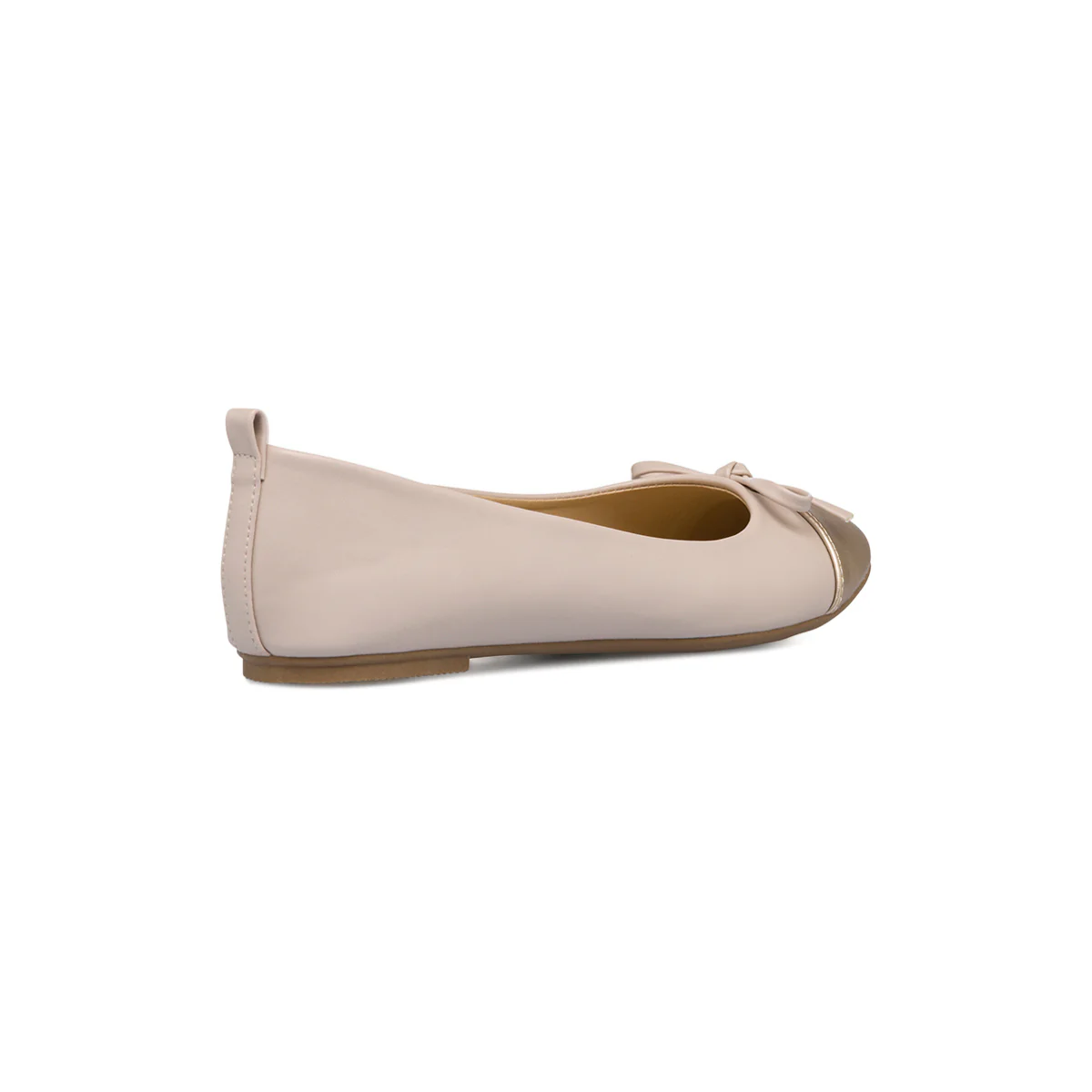 Ballerine rosa da donna con punta dorata Lora Ferres - Image 3