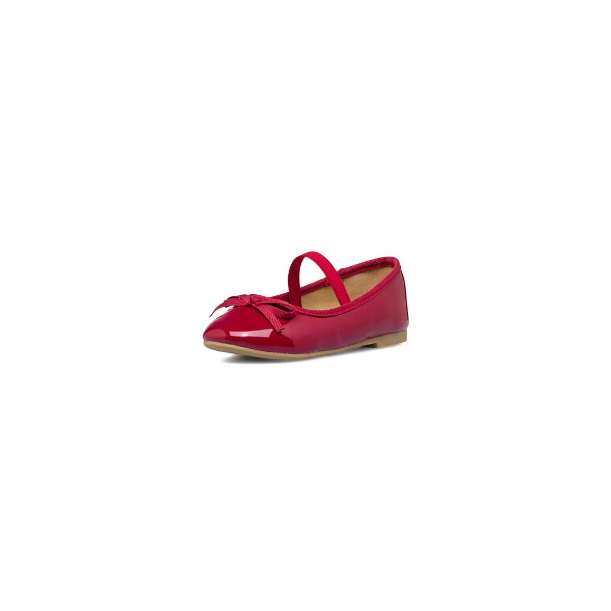 Ballerine rosse effetto vernice da bambina Le scarpe di Alice - Image 2