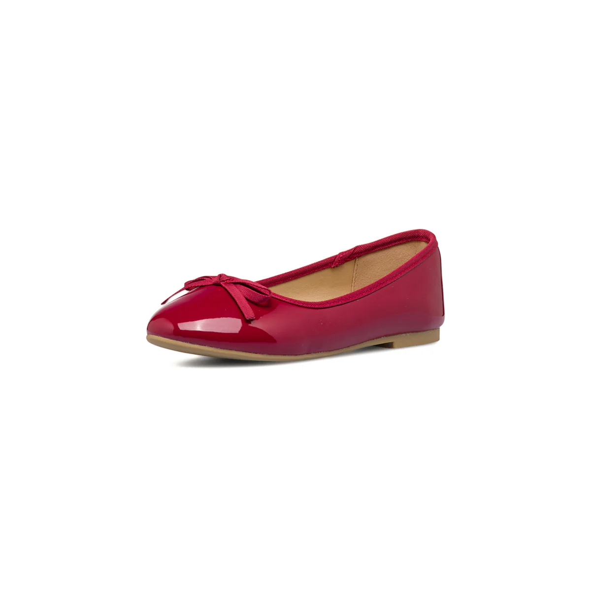 Ballerine rosse effetto vernice da bambina Le scarpe di Alice - Image 2