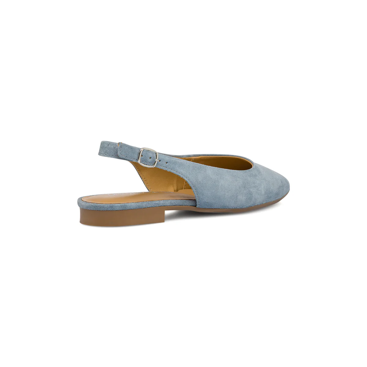 Ballerine slingback azzurre in pelle da donna Primopiano - Image 6