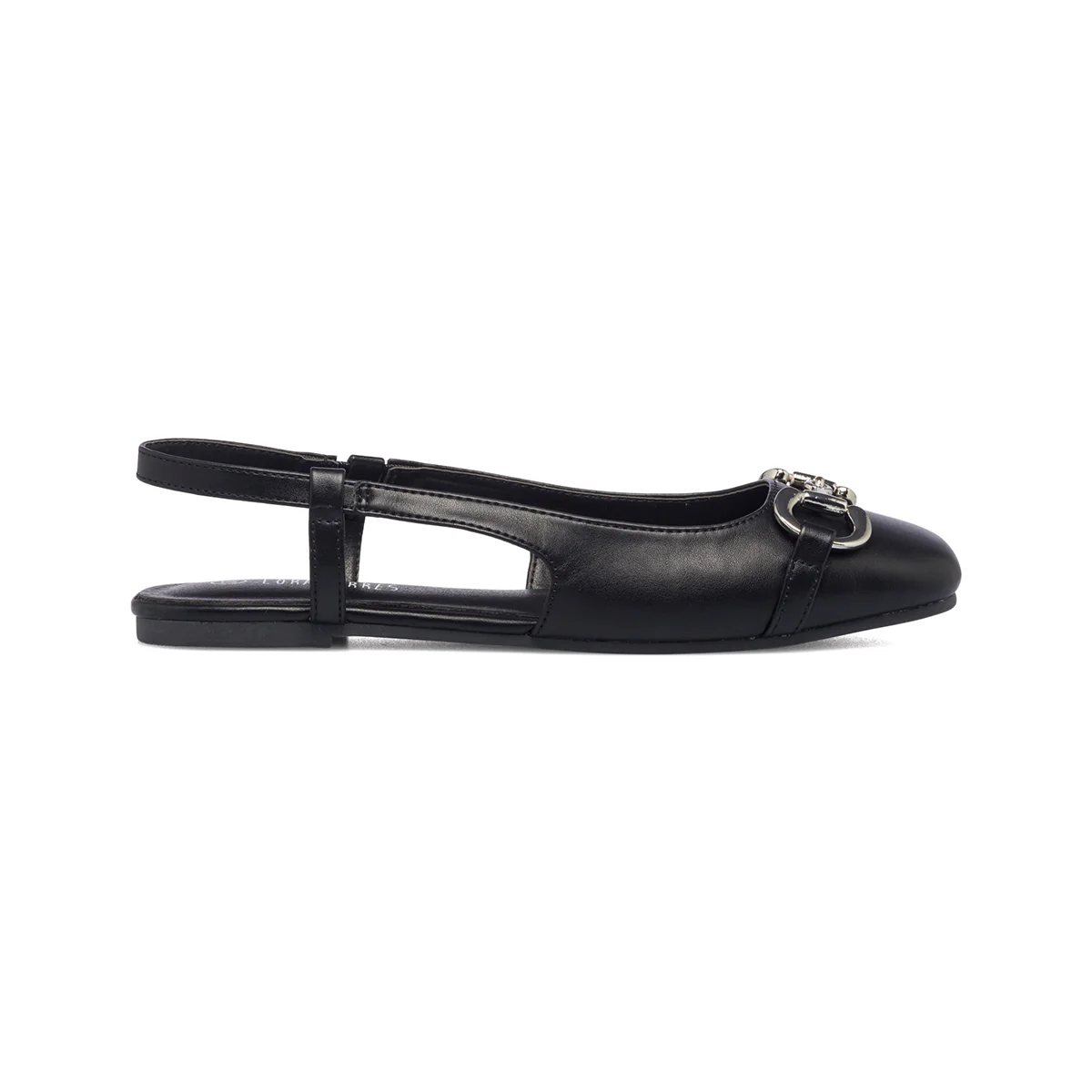 Ballerine slingback nere con morsetto Lora Ferres - Image 4