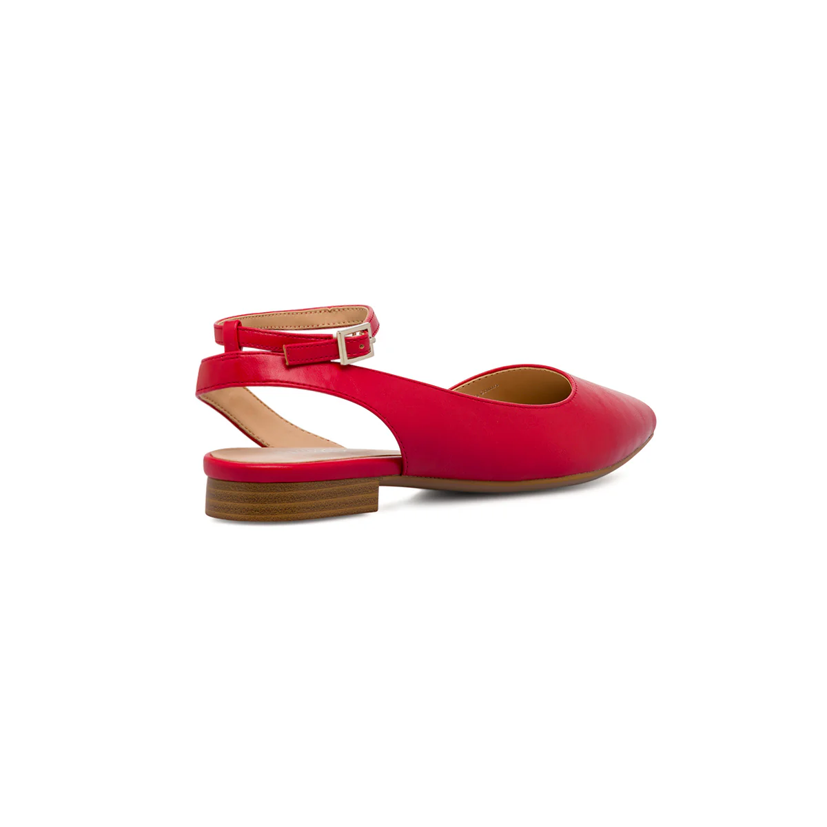 Ballerine slingback rosse da Donna con cinturino alla caviglia Lora Ferres - Image 3