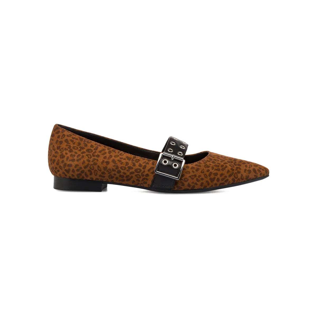 Ballerine con stampa animalier leopardata da Donna Lora Ferres - Image 4