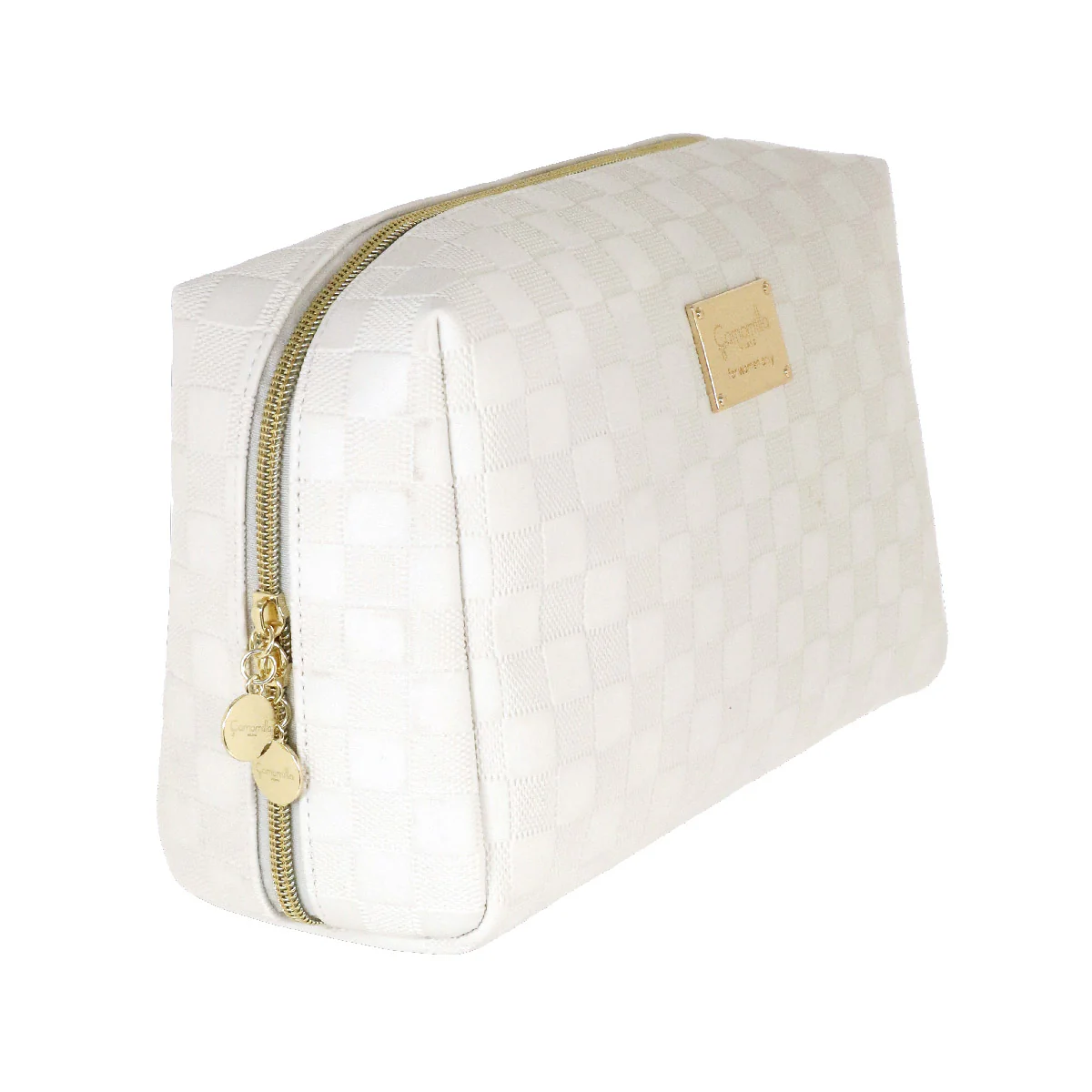 Beauty case Bianco da Donna con logo Camomilla Milano - Image 3