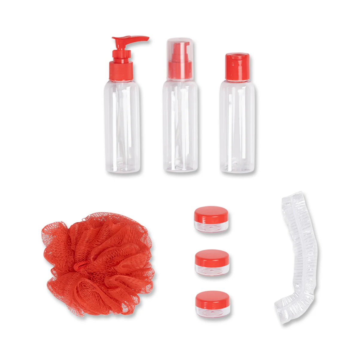 Beauty Case con kit da Viaggio multicolore con angurie Camomilla Milano - Image 2