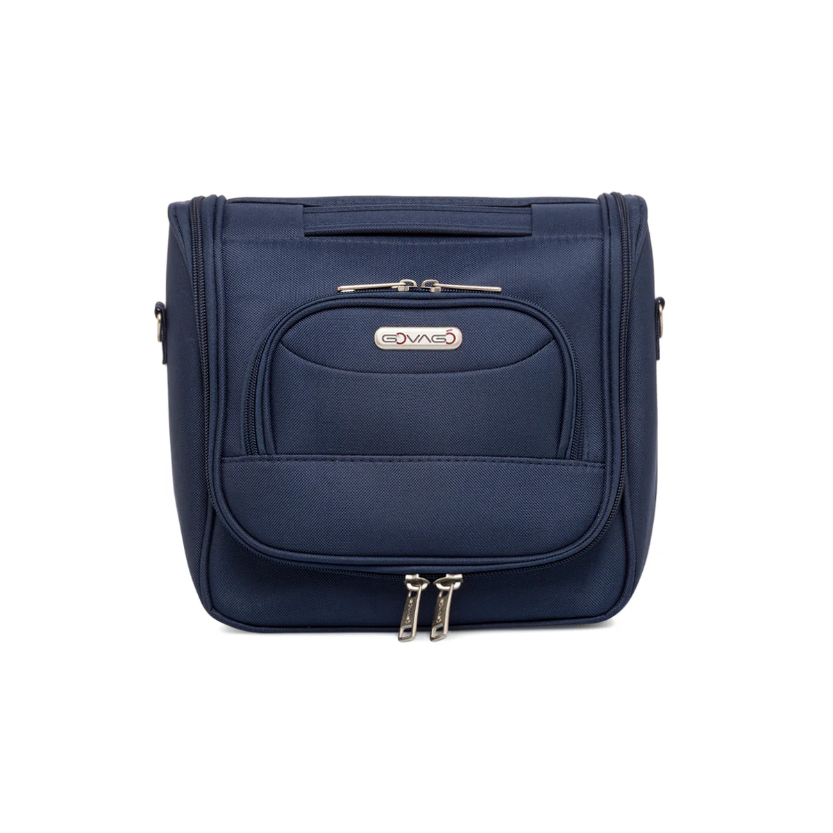 Beauty necessaire da viaggio piccolo blu in tessuto Govago - Image 3