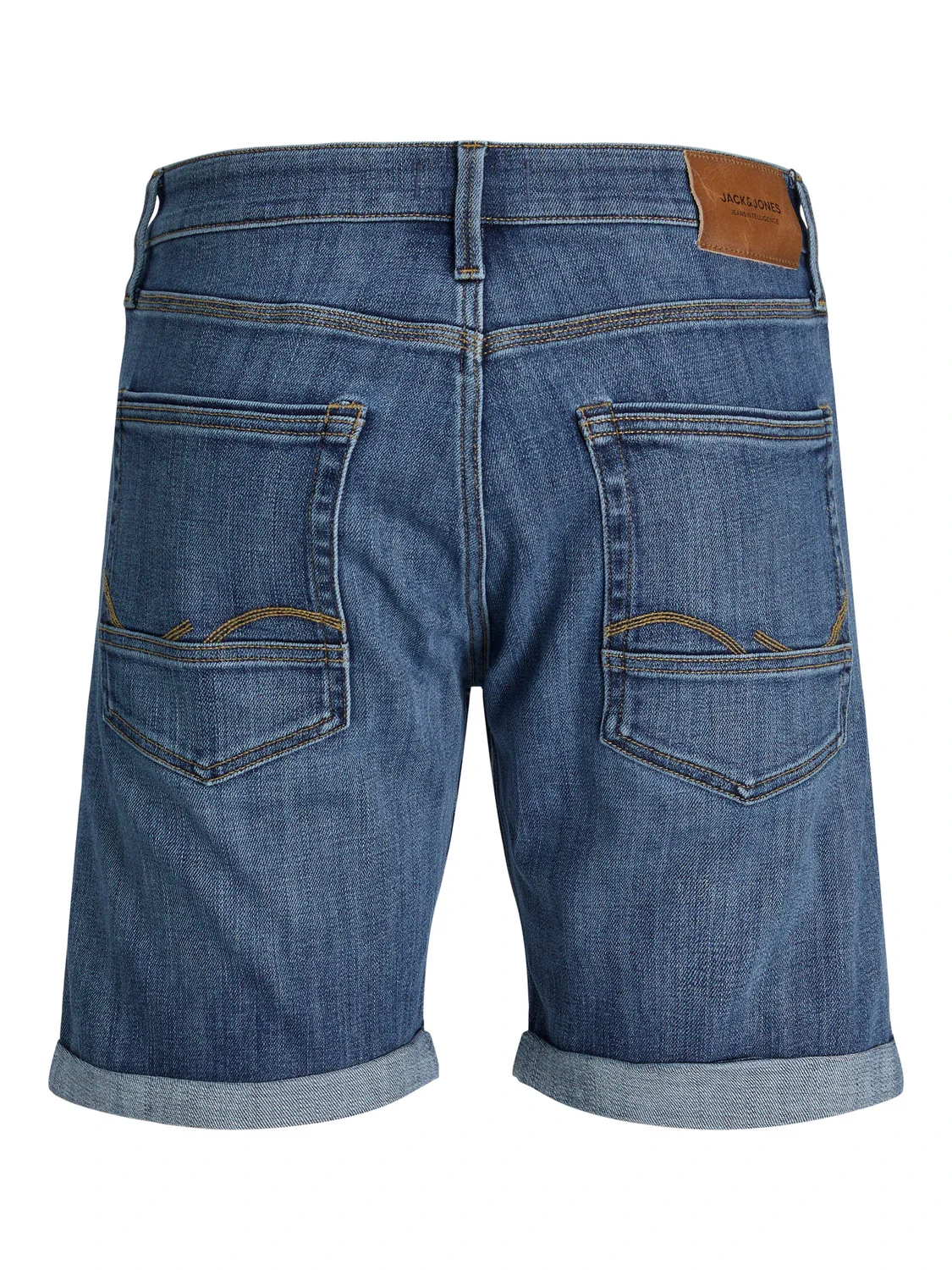 Bermuda in jeans da uomo con chiusura bottoni Jack&Jones - Image 5