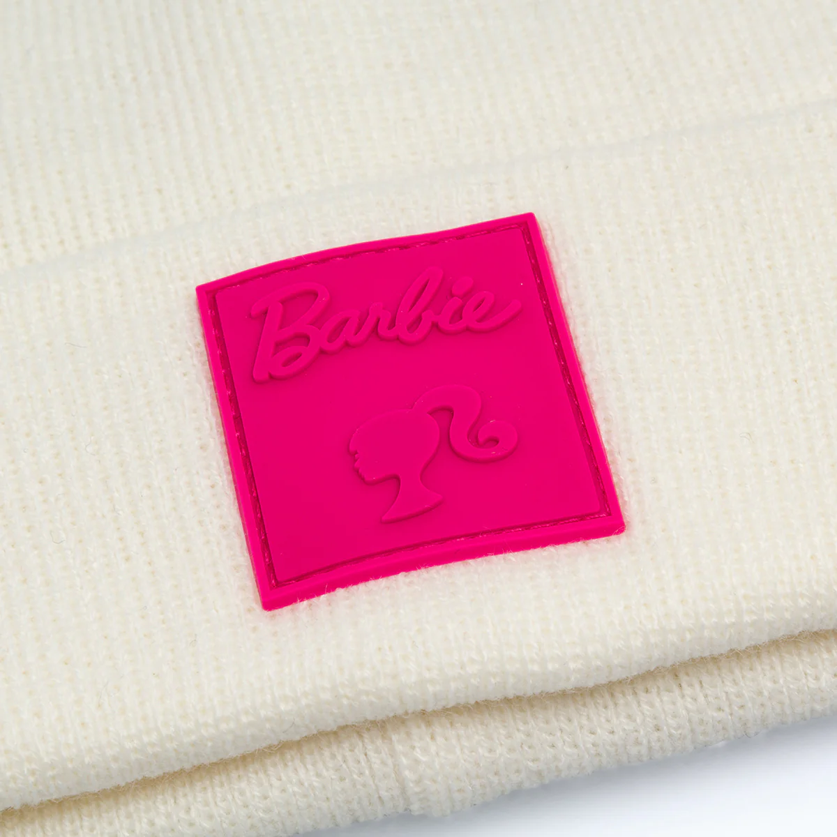 Berretto bianco off-white da donna con logo Barbie - Image 3