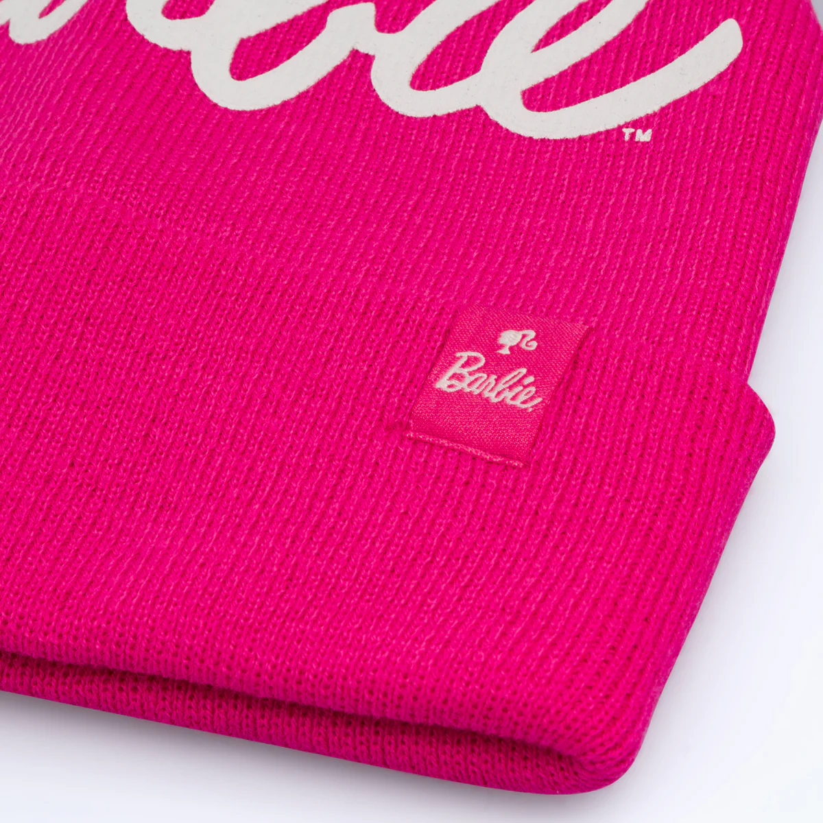 Berretto fucsia da donna con logo Barbie - Image 3