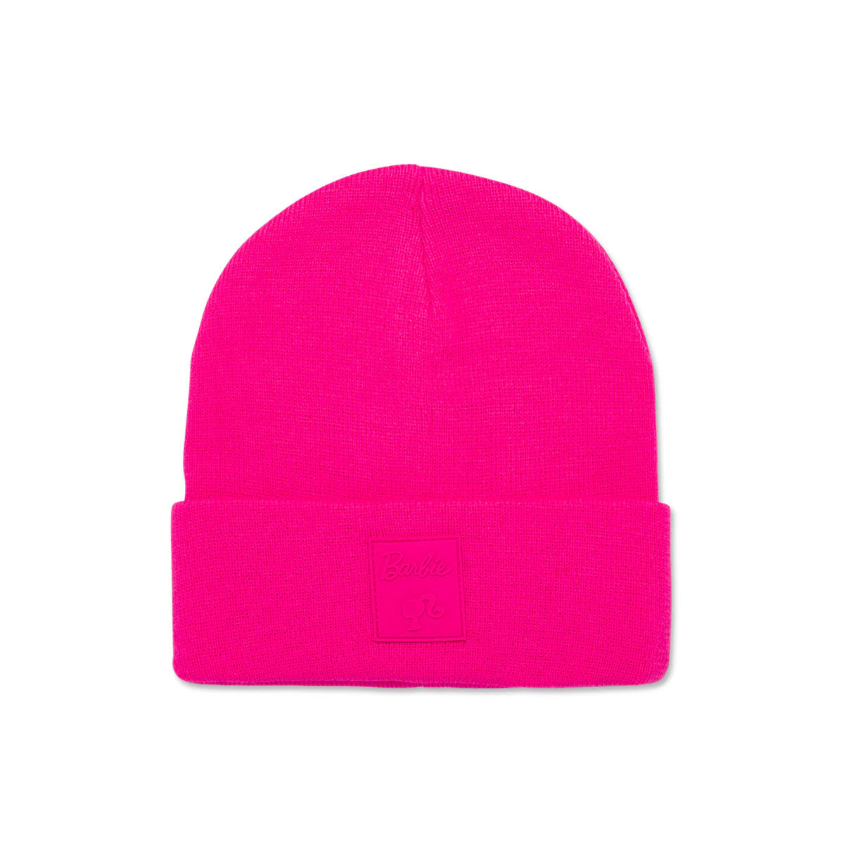 Berretto fucsia da donna con logo Barbie