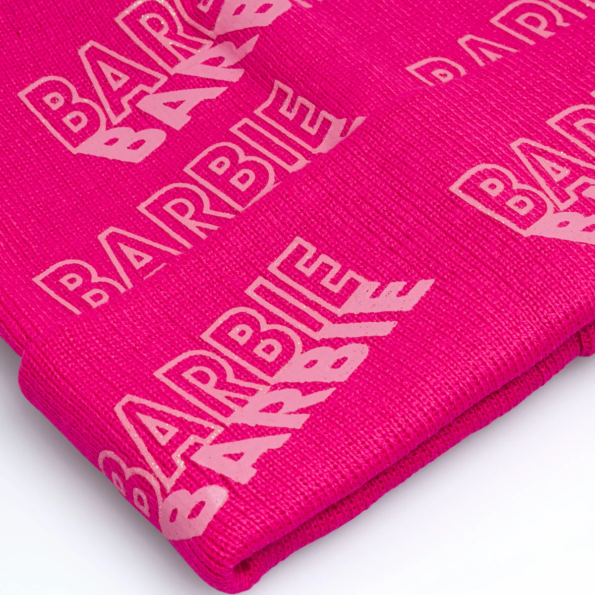 Berretto fucsia da donna con logo Barbie - Image 2