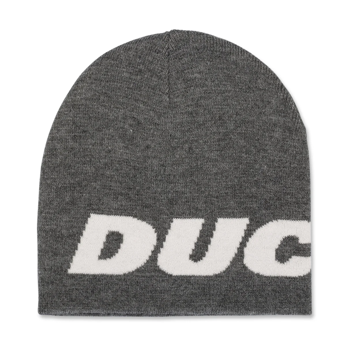 Berretto grigio da uomo con logo ricamato Ducati Corse
