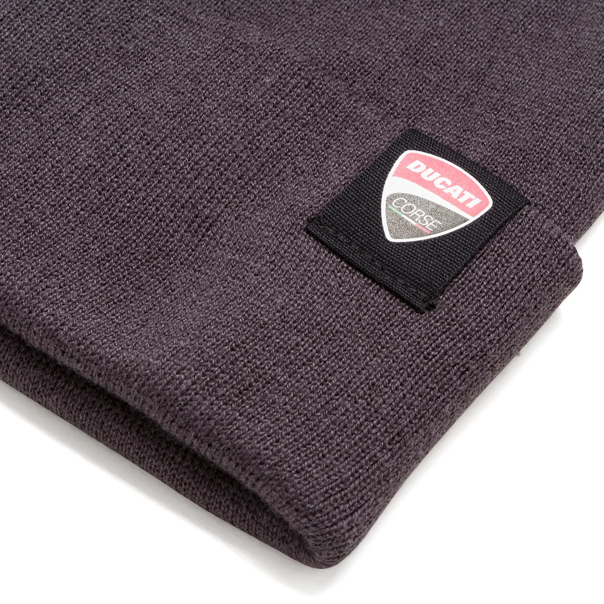 Berretto invernale grigio con logo Ducati Corse Assen - Image 3
