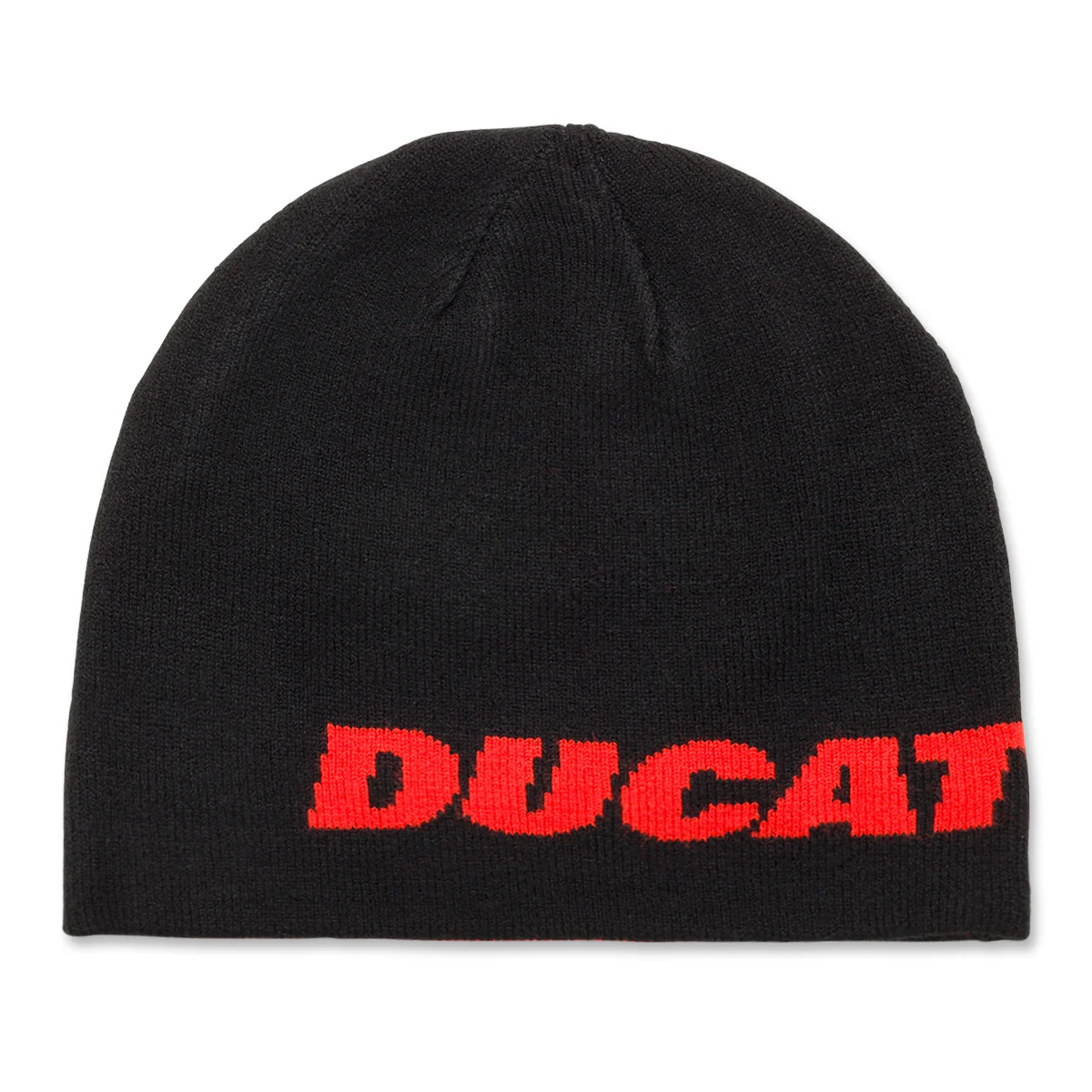 Berretto invernale nero con logo rosso Ducati Corse Shanghai
