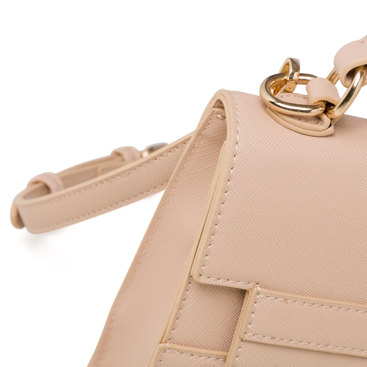 Borsa a mano beige da donna Call It Spring Bulletproof - Image 5