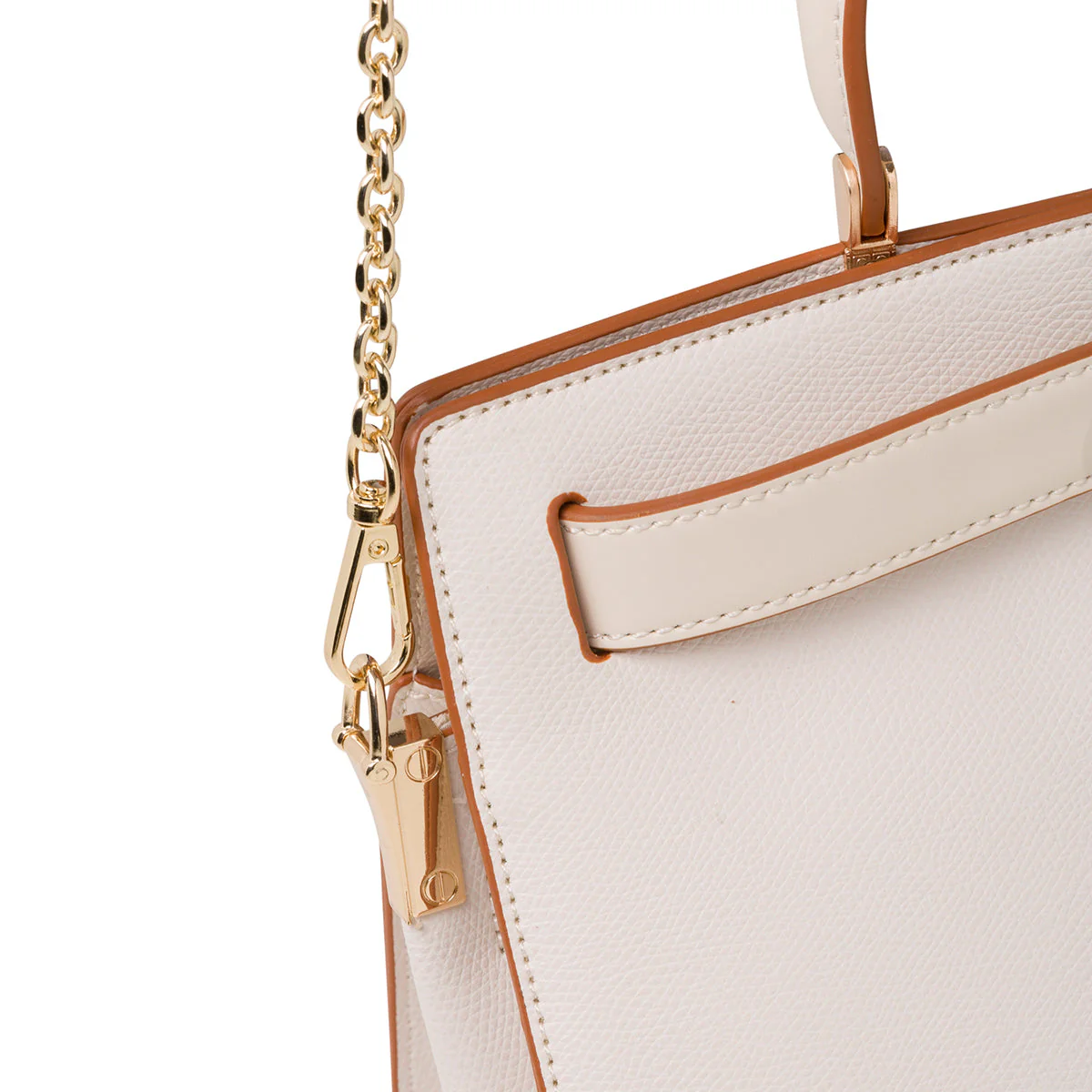 Borsa a mano beige da donna Romeo Gigli Milano Datura - Image 5