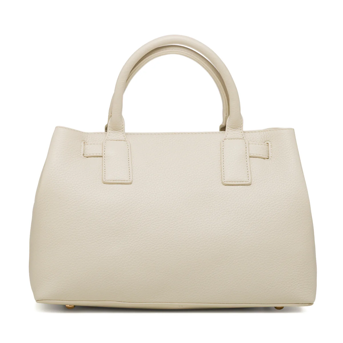 Borsa a mano bianco off-white da Donna con dettaglio lucchetto Enrico Coveri - Image 3