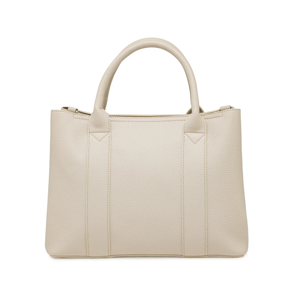 Borsa a mano da donna bianco off-white Lora Ferres in similpelle con tracolla - Image 2