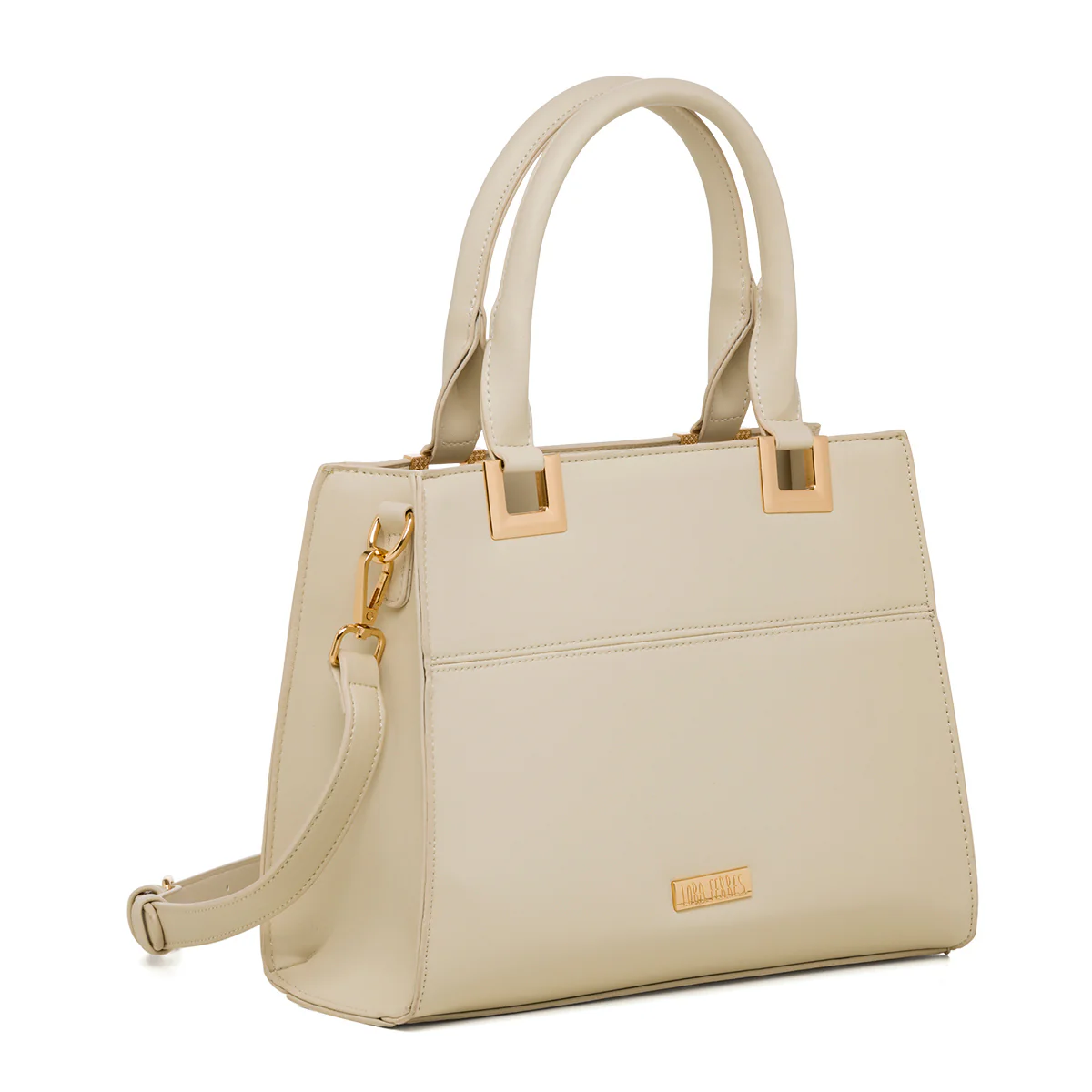 Borsa a mano da donna bianca off-white Lora Ferres - Image 2