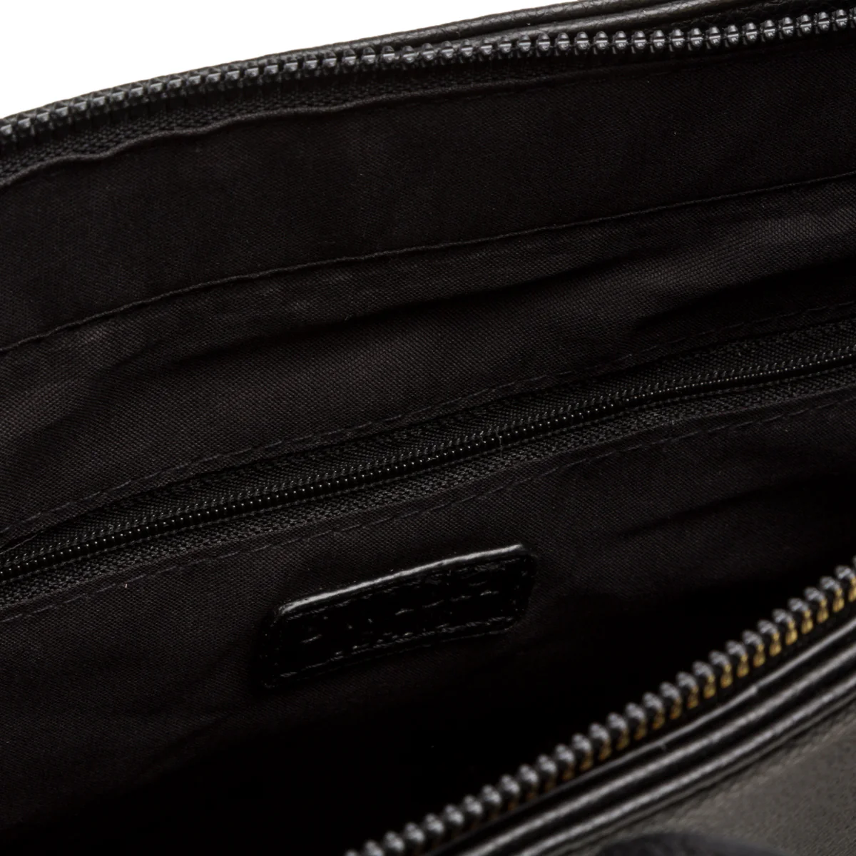 Borsa a mano da donna nera con dettaglio catena Swish Jeans - Image 4
