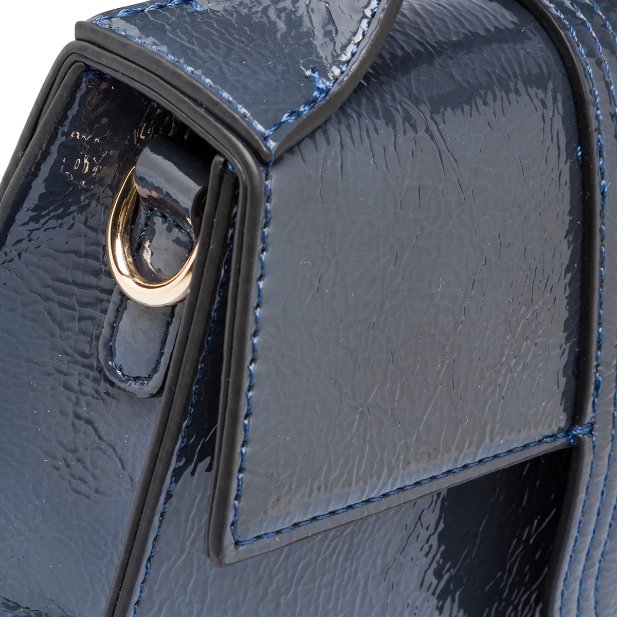 Borsa a mano grigia da donna con logo in metallo Swish Jeans - Image 5