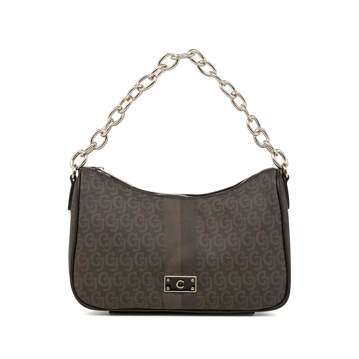 Borsa a mano nera da donna con logo Carrera Jeans