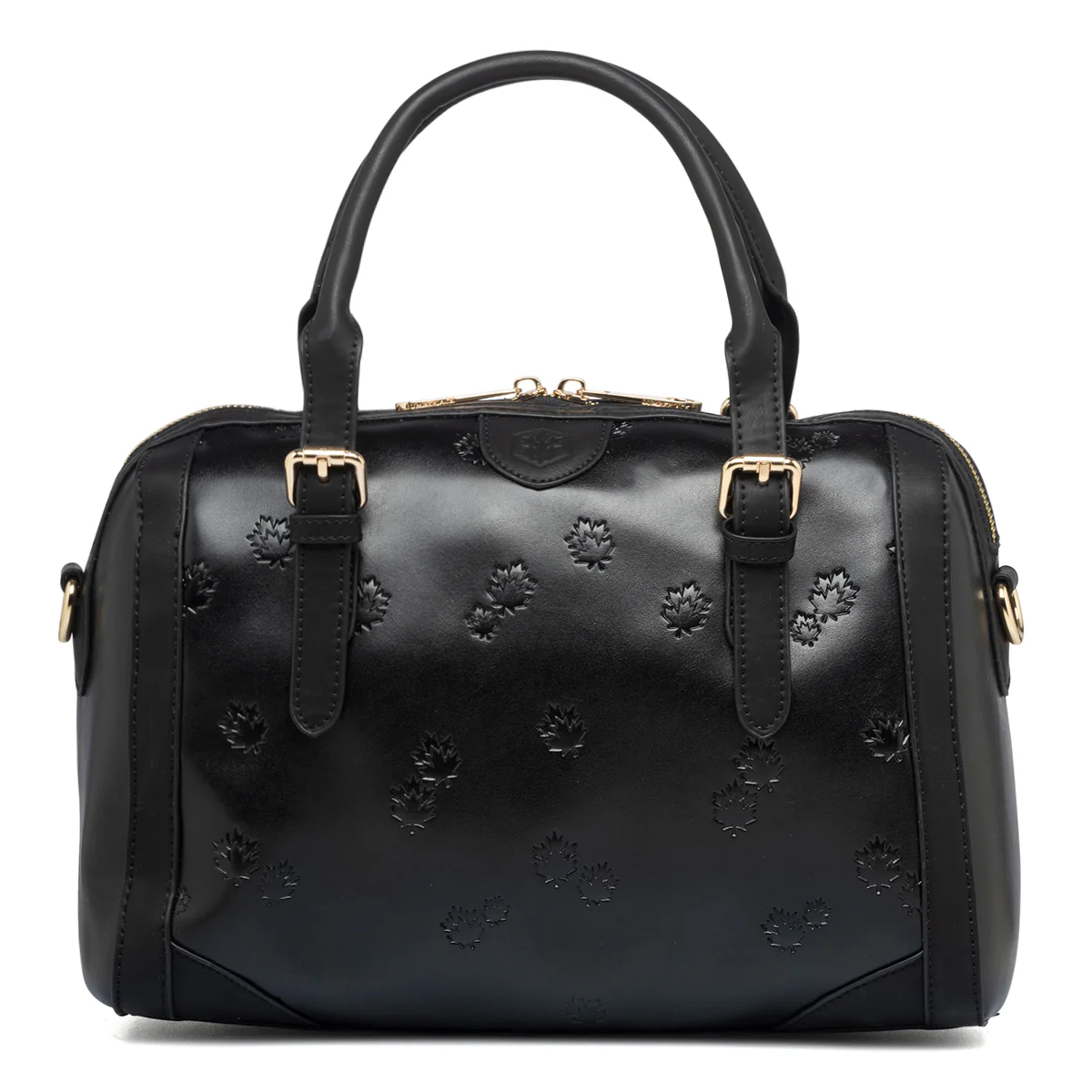 Borsa a mano nera da donna Lumberjack Harmony