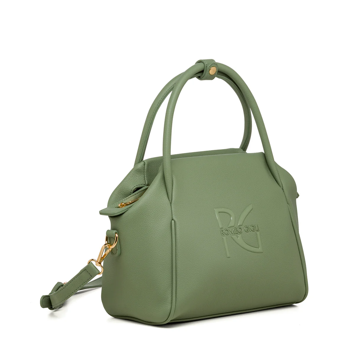 Borsa a mano verde salvia da donna Romeo Gigli Milano Polly - Image 2