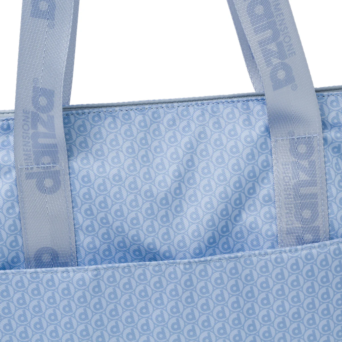 Borsa a spalla azzurra da Donna con logo all-over Dimensione Danza - Image 3