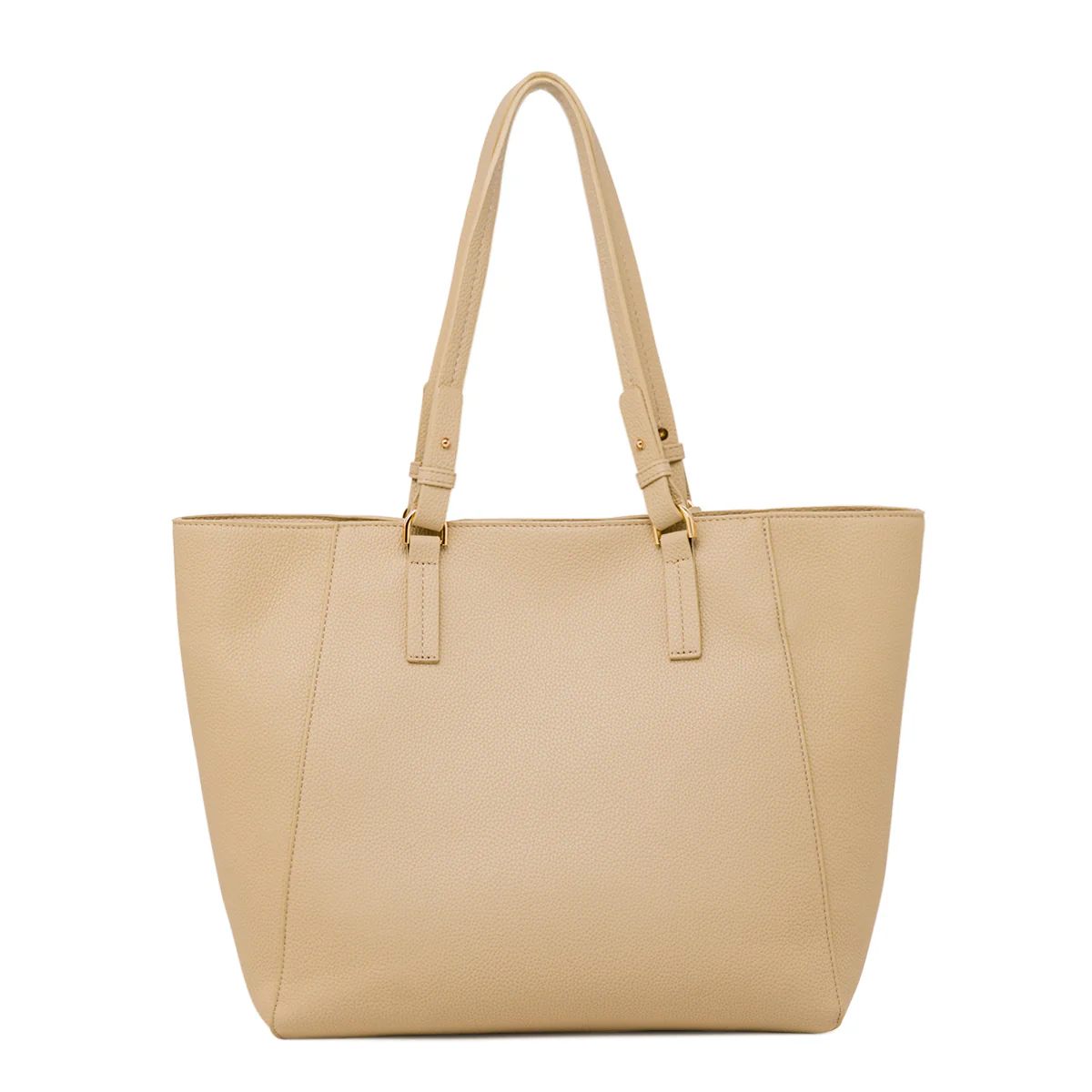 Borsa a spalla beige da Donna con ciondolo logo Lumberjack - Image 3
