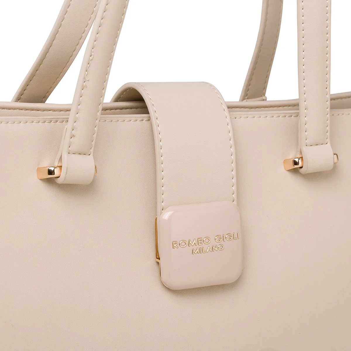 Borsa a spalla beige da donna Romeo Gigli Milano Rubina - Image 3