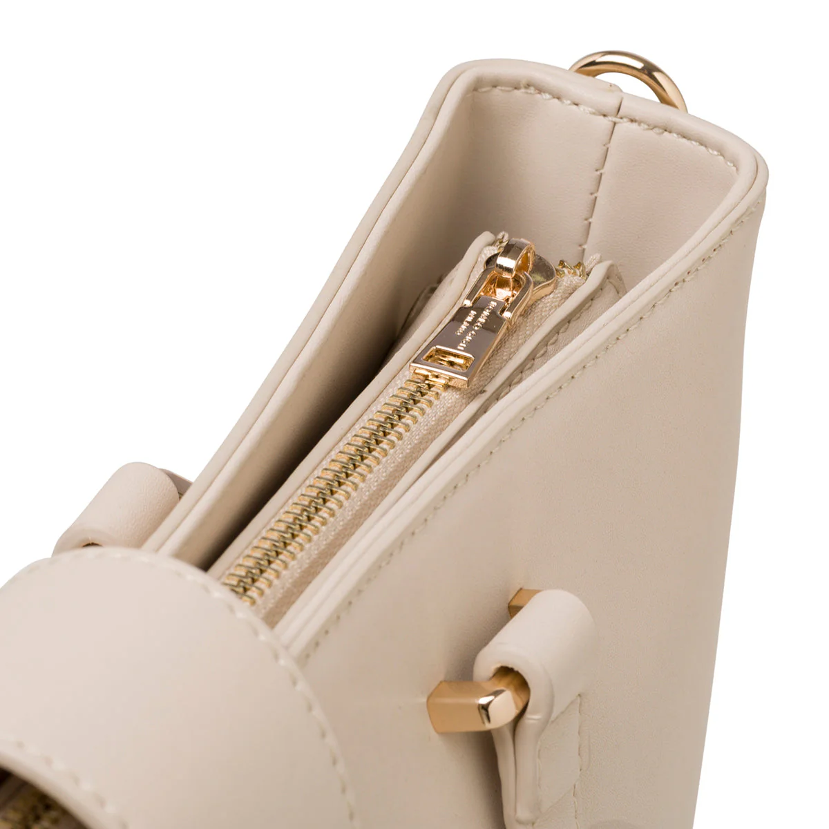 Borsa a spalla beige da donna Romeo Gigli Milano Rubina - Image 4